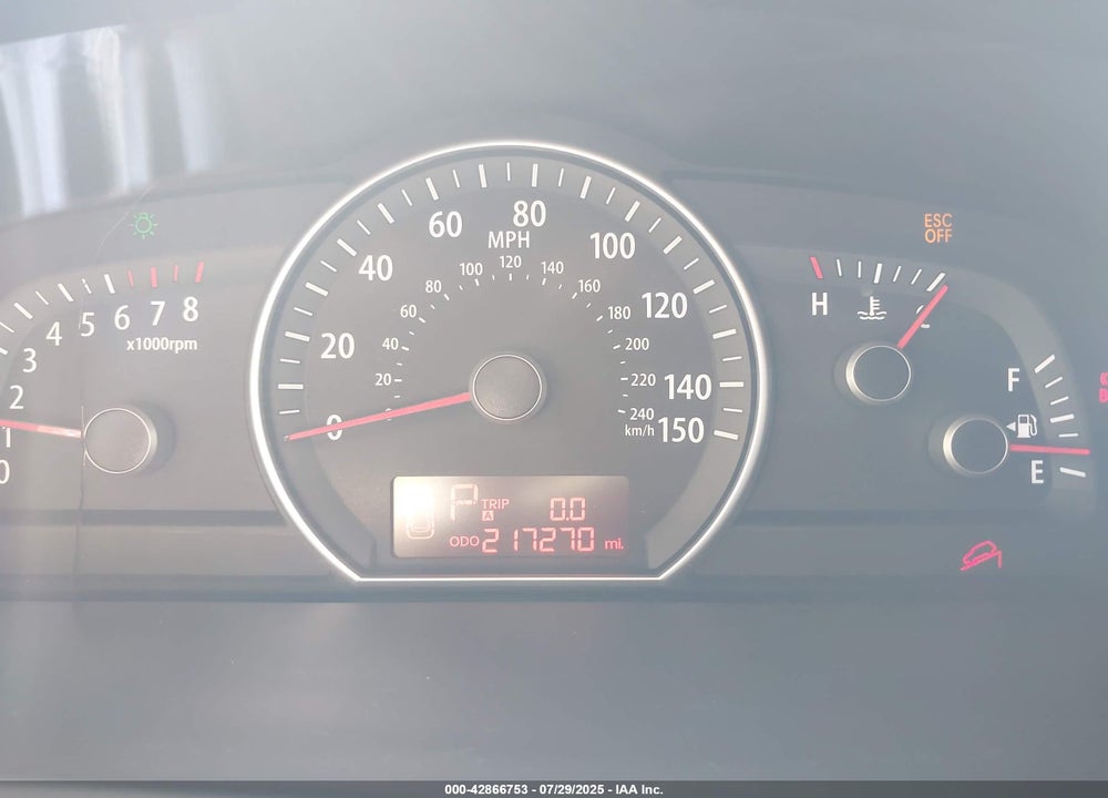 2009 KIA BORREGO VIN: KNDJJ741X85008120