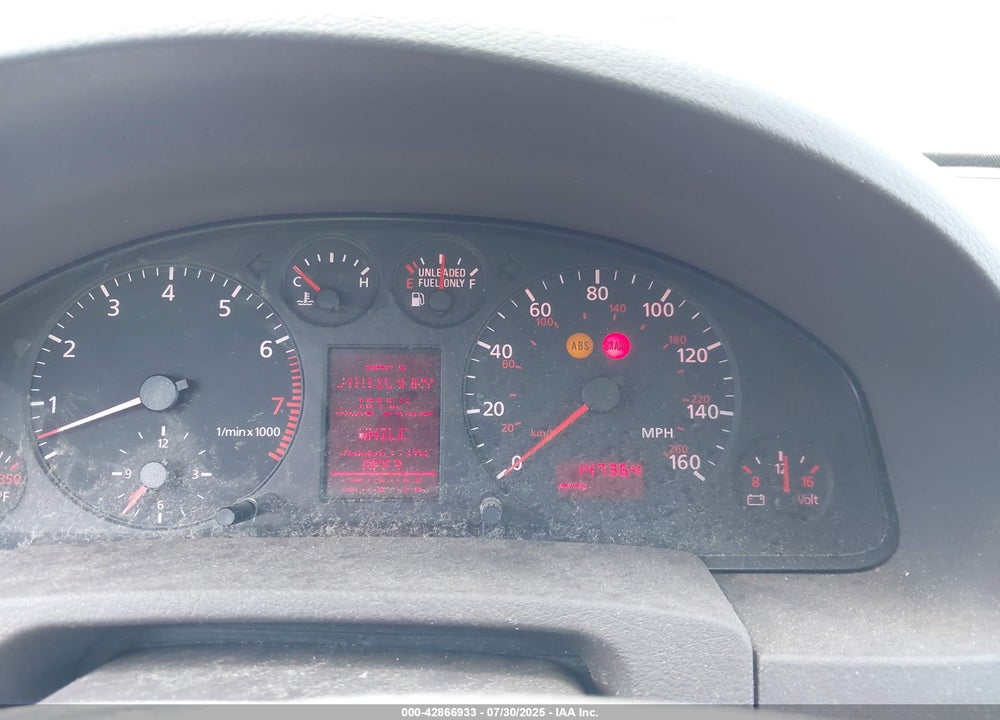 1999 AUDI A6 VIN: WAUDA34B0XN132052