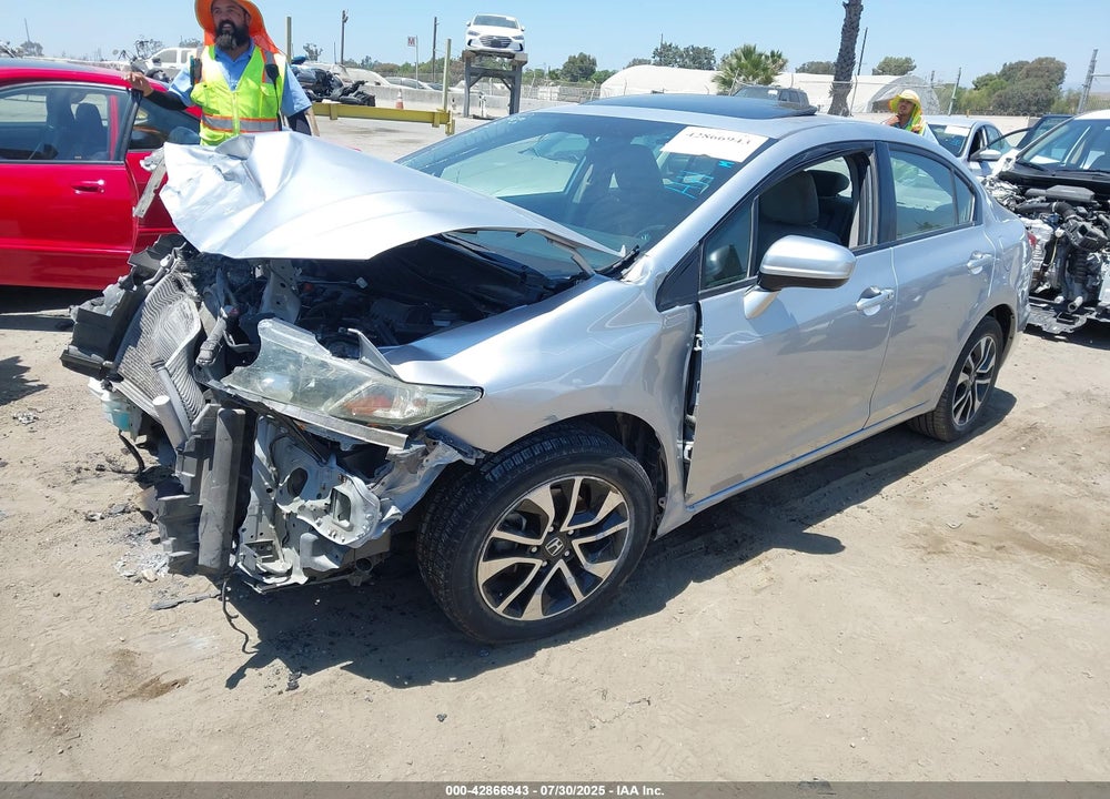 2014 HONDA CIVIC VIN: 19XFB2F82EE061832