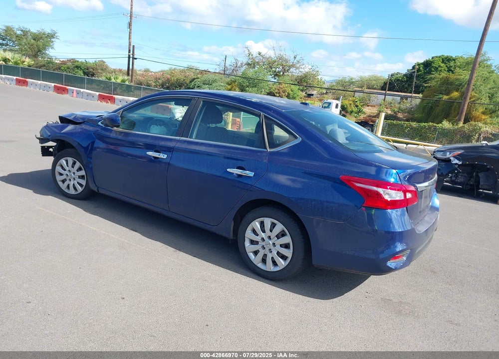 2017 NISSAN SENTRA SV VIN: 3N1AB7AP8HY284095