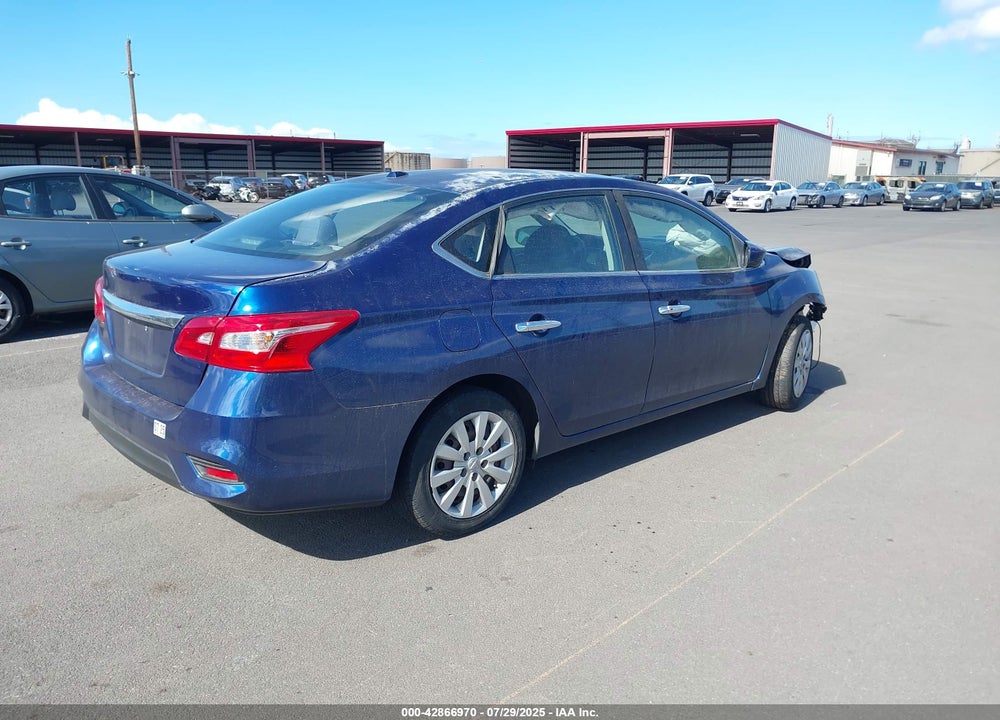 2017 NISSAN SENTRA SV VIN: 3N1AB7AP8HY284095