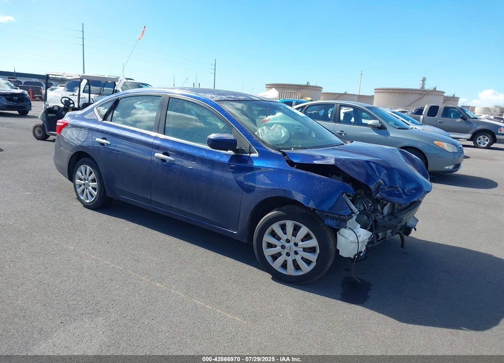 2017 NISSAN SENTRA SV VIN: 3N1AB7AP8HY284095