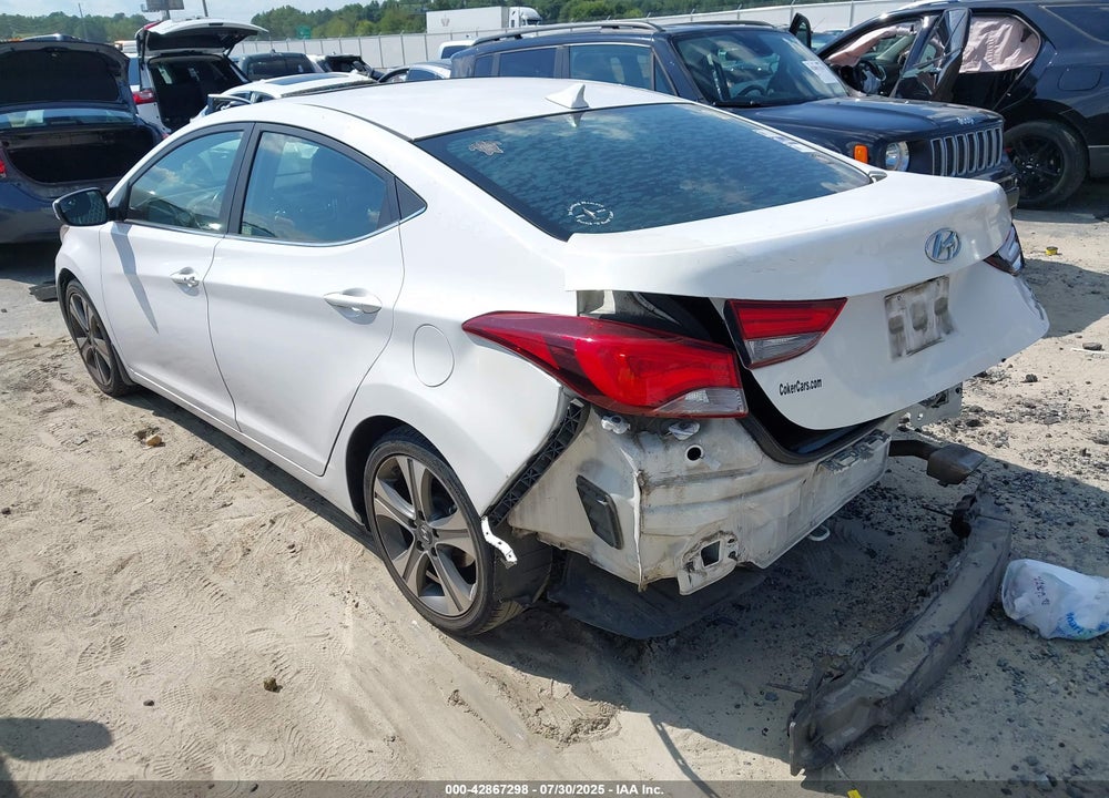 2015 HYUNDAI ELANTRA VIN: KMHDH4AH9FU227092
