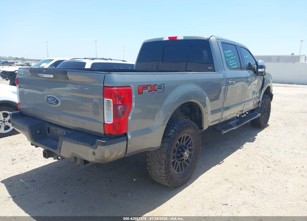 2019 FORD F-250 VIN: 1FT7W2BT4KEE40115