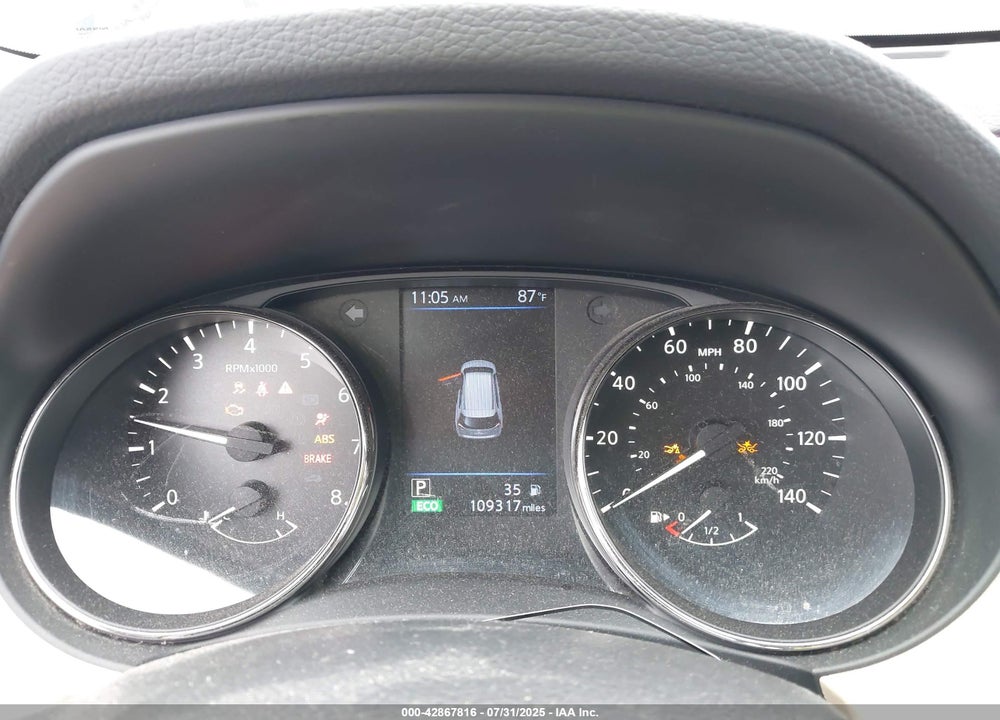 2020 NISSAN ROGUE VIN: JN8AT2MT3LW034628
