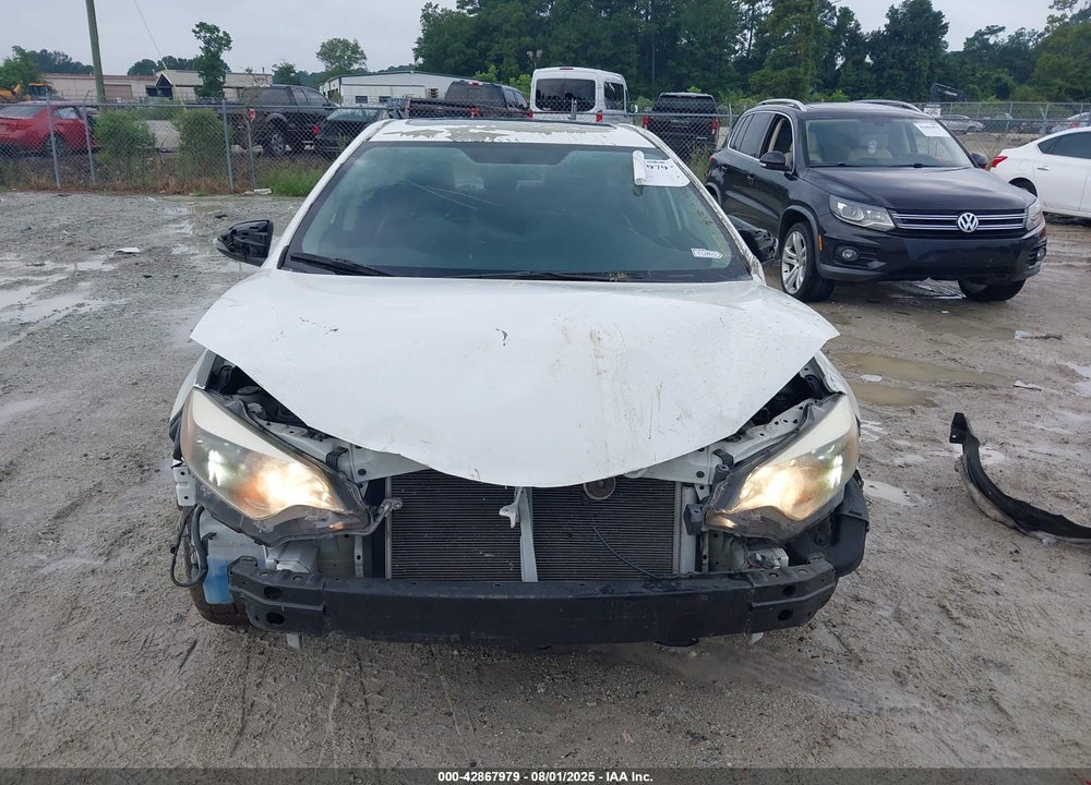 2015 TOYOTA COROLLA VIN: 5YFBURHE3FP296888