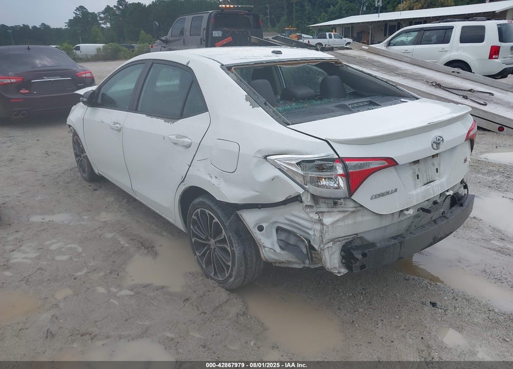 2015 TOYOTA COROLLA VIN: 5YFBURHE3FP296888
