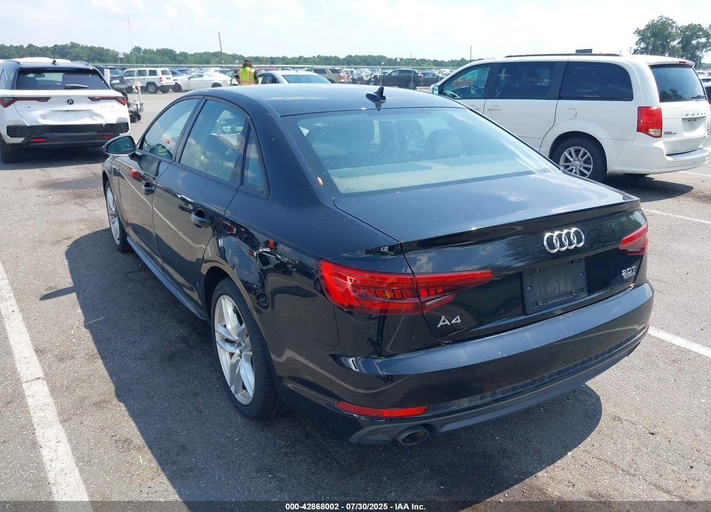 2017 AUDI A4 2.0T SEASON OF  PREMIUM VIN: WAUDNAF40HN051271