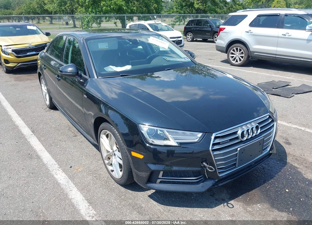 2017 AUDI A4 2.0T SEASON OF  PREMIUM VIN: WAUDNAF40HN051271