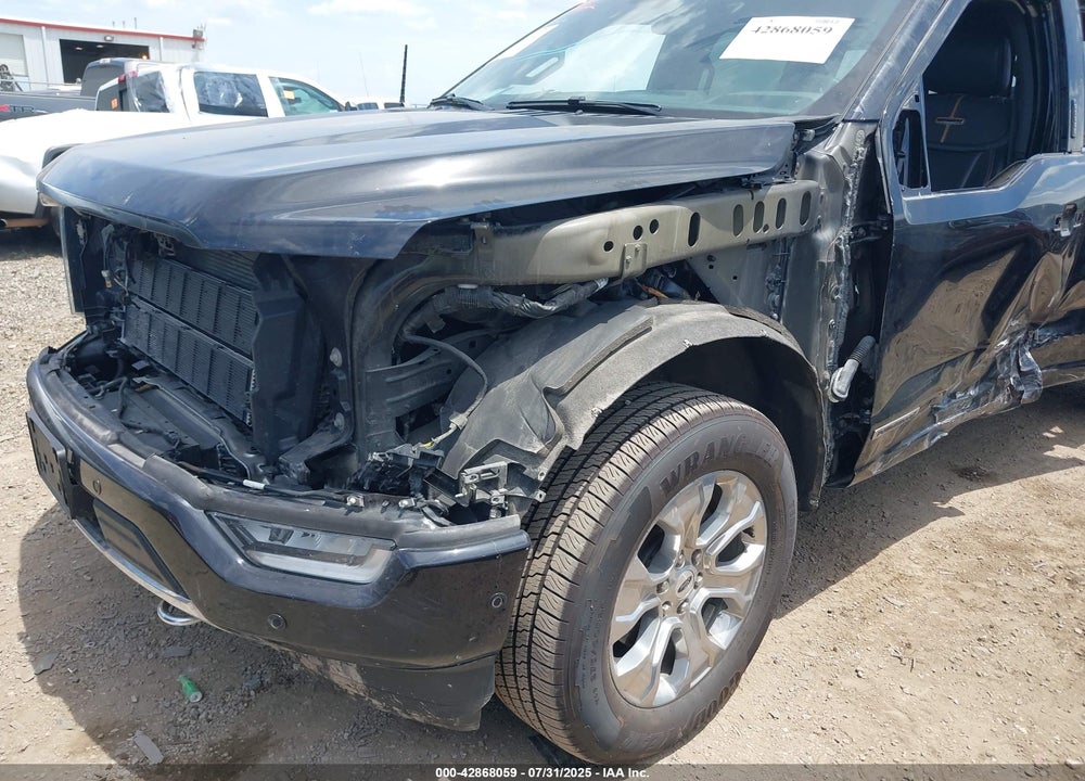2021 FORD F-150 VIN: 1FTFW1ED9MFB13202