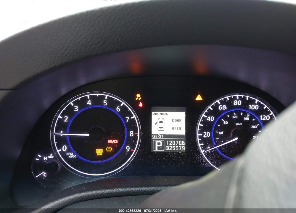 2011 INFINITI G25 VIN: JN1DV6AR9BM651452