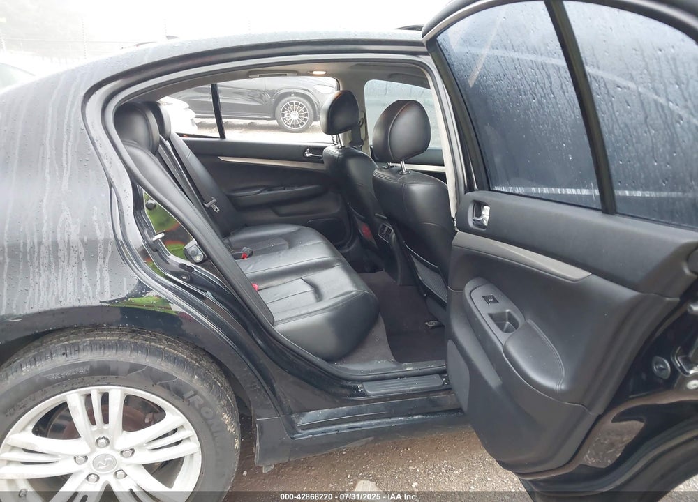 2011 INFINITI G25 VIN: JN1DV6AR9BM651452