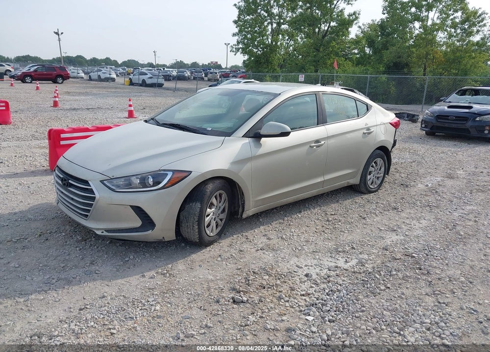 2017 HYUNDAI ELANTRA VIN: 5NPD74LF8HH195770