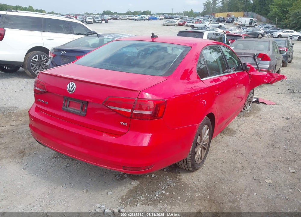 2015 VOLKSWAGEN JETTA VIN: 3VWD17AJ8FM288111