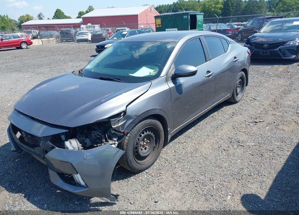 2021 NISSAN SENTRA VIN: 3N1AB8BV1MY208067