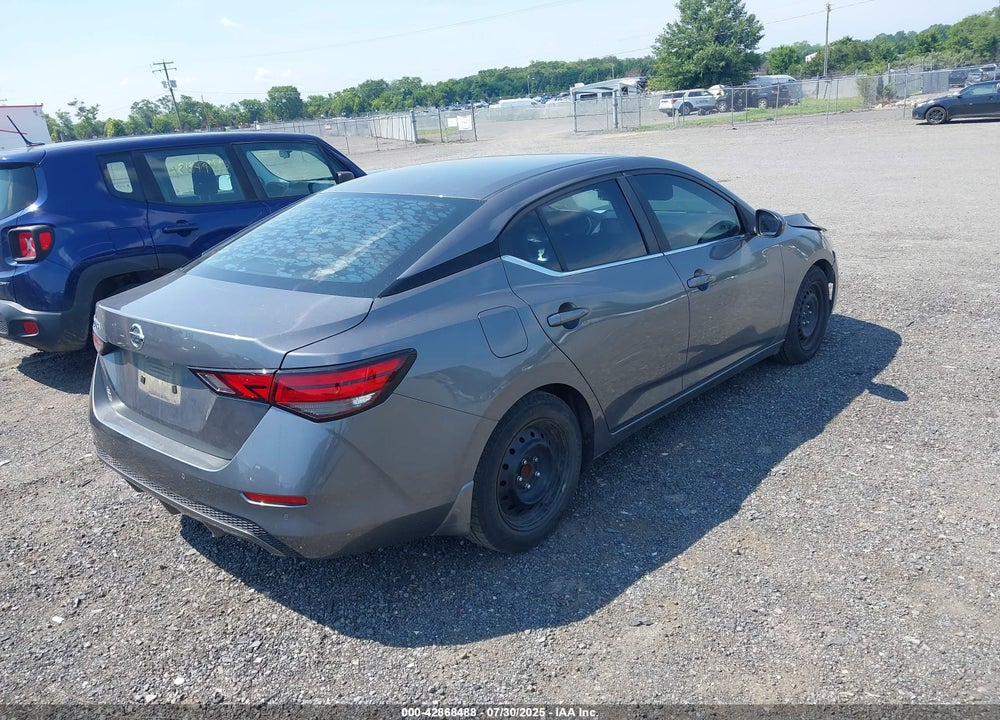 2021 NISSAN SENTRA VIN: 3N1AB8BV1MY208067