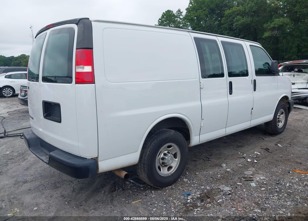 2018 CHEVROLET EXPRESS 2500 WORK VAN VIN: 1GCWGAFP1J1343797