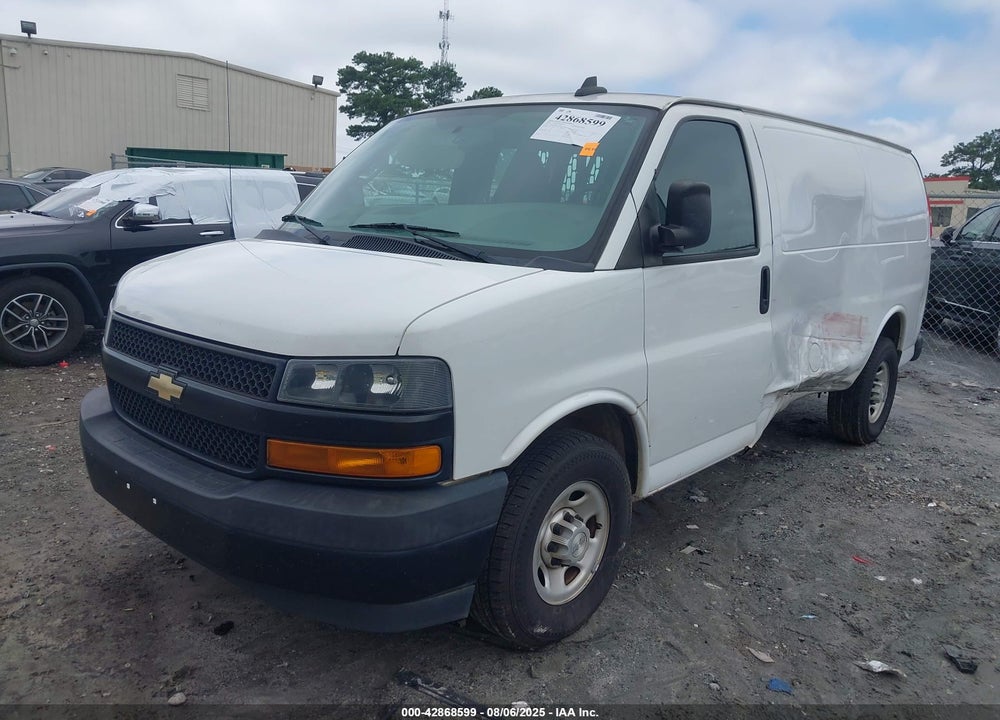 2018 CHEVROLET EXPRESS 2500 WORK VAN VIN: 1GCWGAFP1J1343797