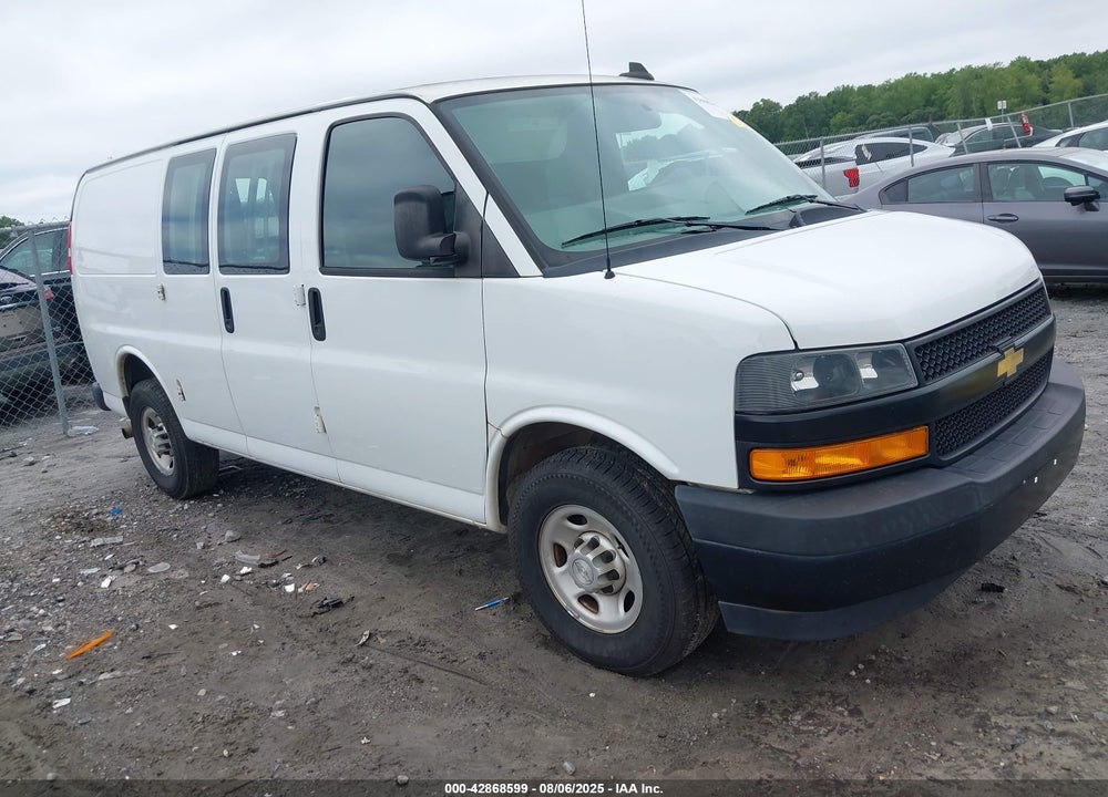2018 CHEVROLET EXPRESS 2500 WORK VAN VIN: 1GCWGAFP1J1343797