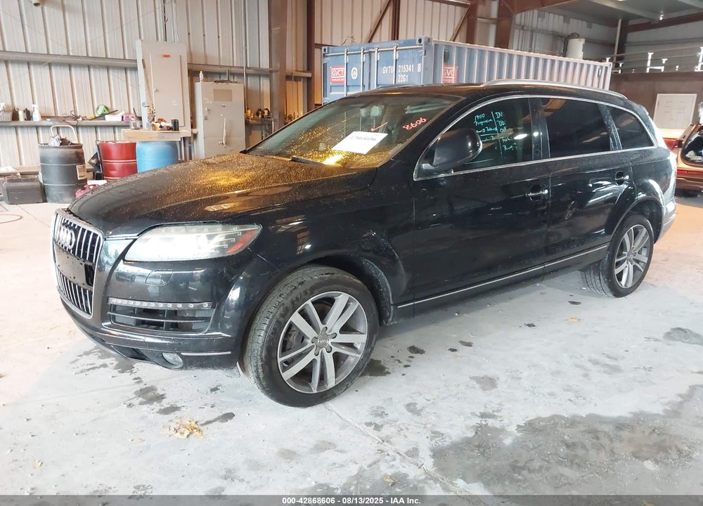 2013 AUDI Q7 VIN: WA1LGAFE3DD017000