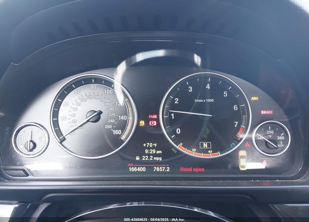 2011 BMW 5 SERIES VIN: WBAFR1C57BDS35288
