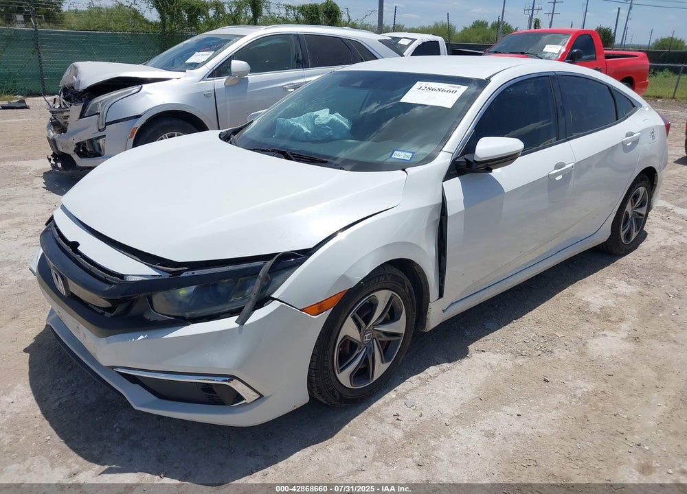 2019 HONDA CIVIC LX VIN: 19XFC2F69KE009444