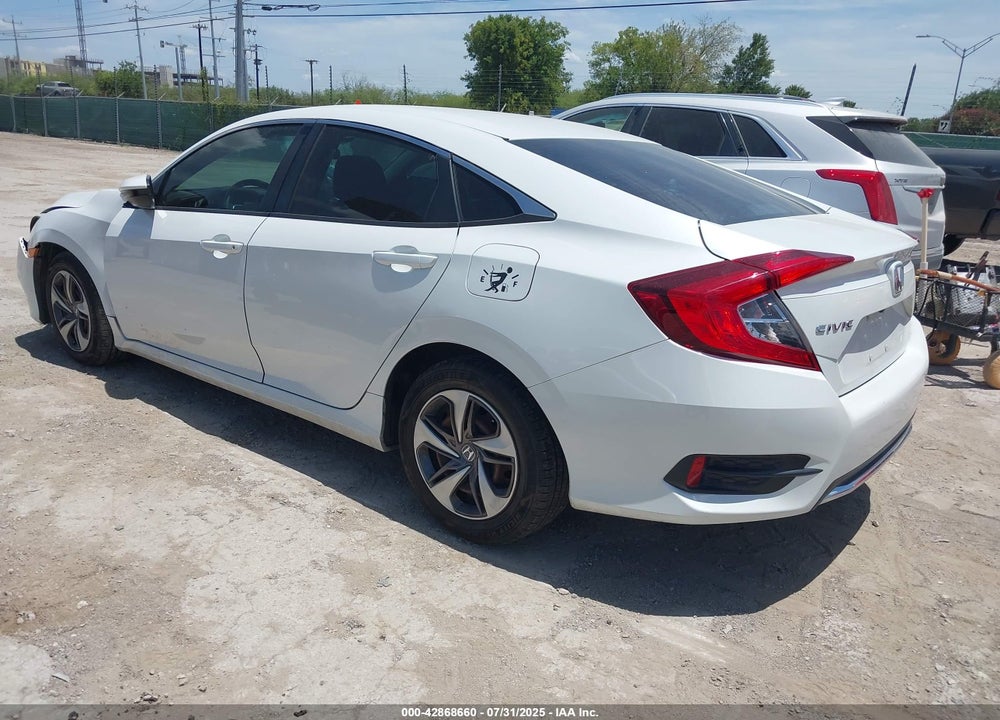 2019 HONDA CIVIC LX VIN: 19XFC2F69KE009444