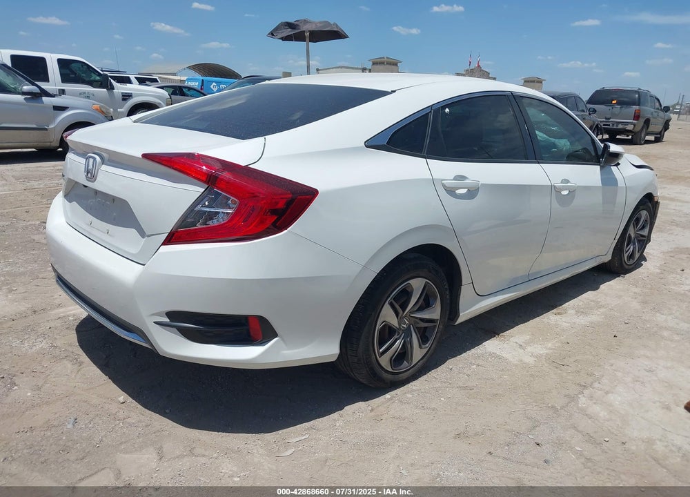 2019 HONDA CIVIC LX VIN: 19XFC2F69KE009444