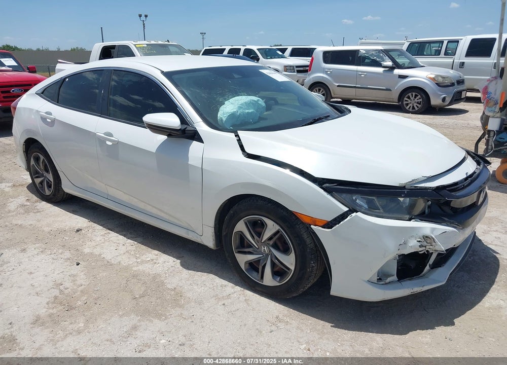 2019 HONDA CIVIC LX VIN: 19XFC2F69KE009444