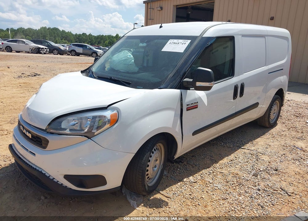 2022 RAM PROMASTER CITY CARGO VAN VIN: ZFBHRFAB5N6W24928