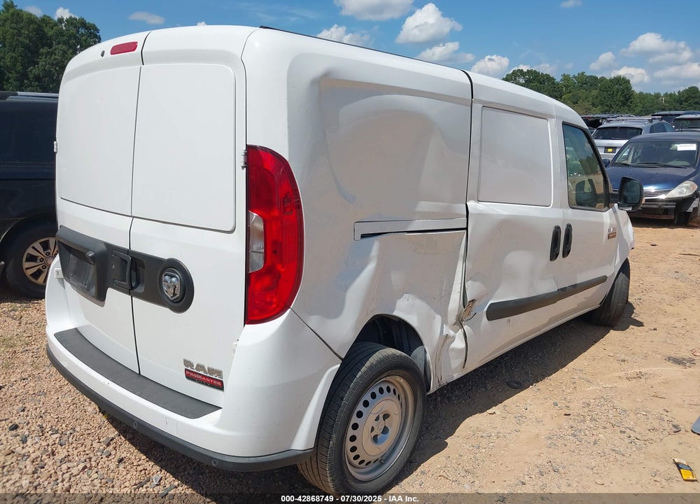 2022 RAM PROMASTER CITY CARGO VAN VIN: ZFBHRFAB5N6W24928
