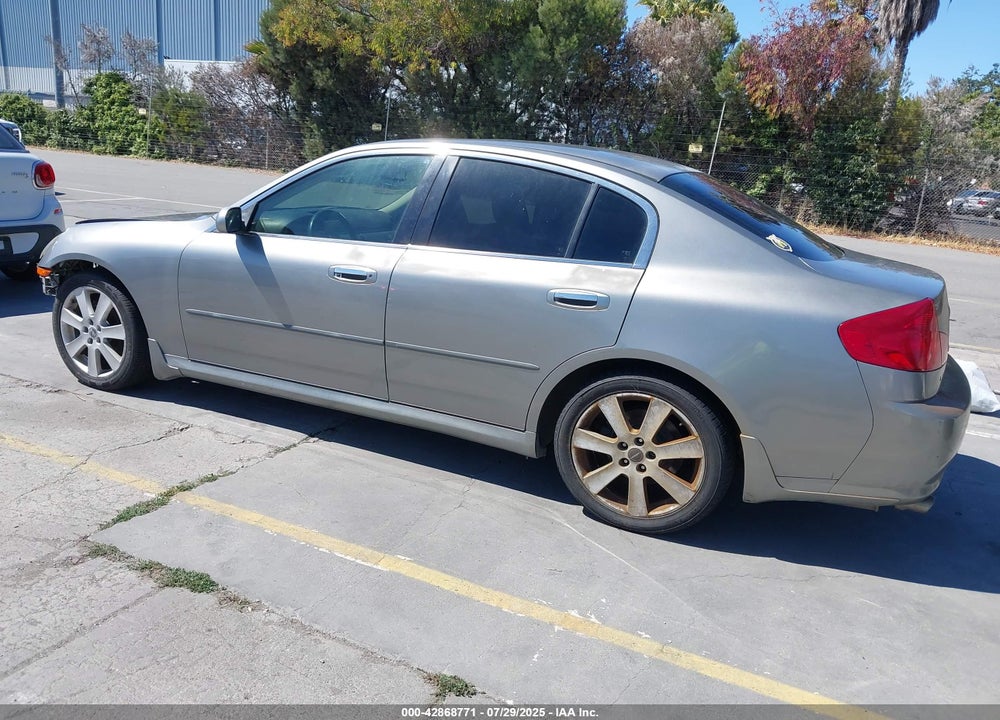 2006 INFINITI G35 VIN: JNKCV51E36M511420
