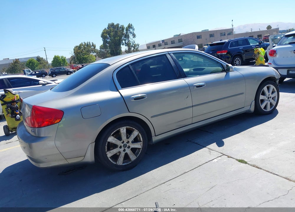 2006 INFINITI G35 VIN: JNKCV51E36M511420