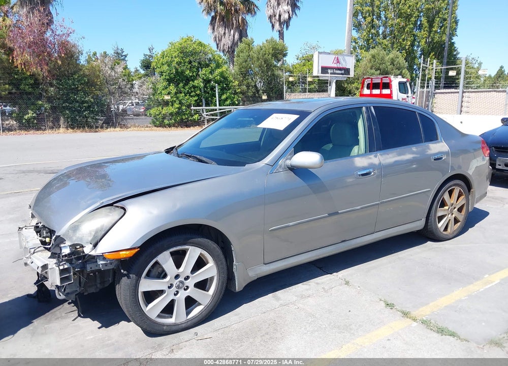 2006 INFINITI G35 VIN: JNKCV51E36M511420