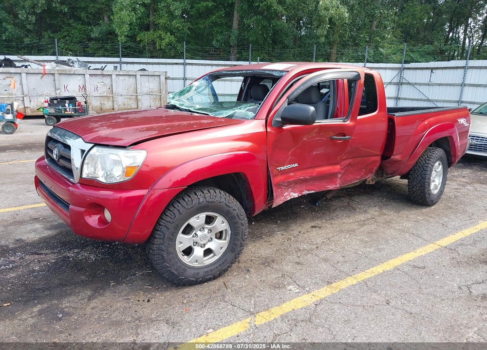 2005 TOYOTA TACOMA BASE V6 VIN: 5TEUU42N85Z097932