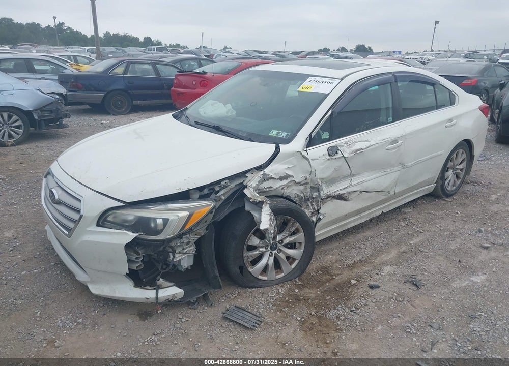 2015 SUBARU LEGACY VIN: 4S3BNAH67F3026238