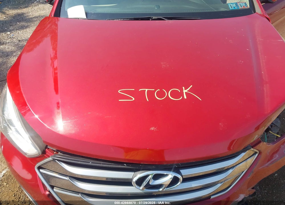 2016 HYUNDAI SANTA FE SPORT 2.4L VIN: 5XYZT3LB2GG363031