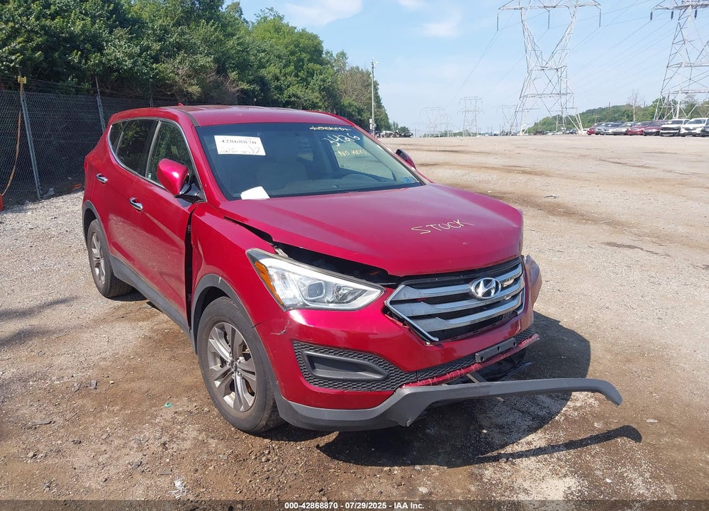 2016 HYUNDAI SANTA FE SPORT 2.4L VIN: 5XYZT3LB2GG363031