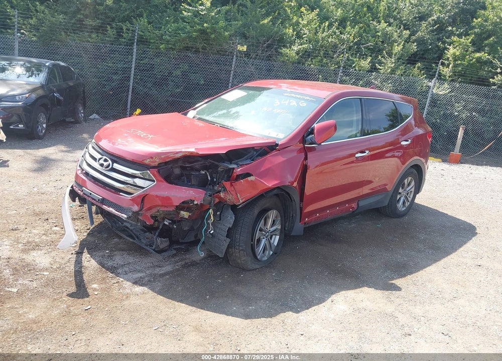 2016 HYUNDAI SANTA FE SPORT 2.4L VIN: 5XYZT3LB2GG363031