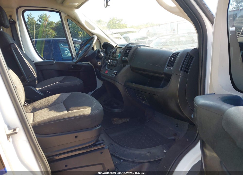 2018 RAM PROMASTER 2500 HIGH ROOF 159 WB VIN: 3C6TRVDG2JE114945
