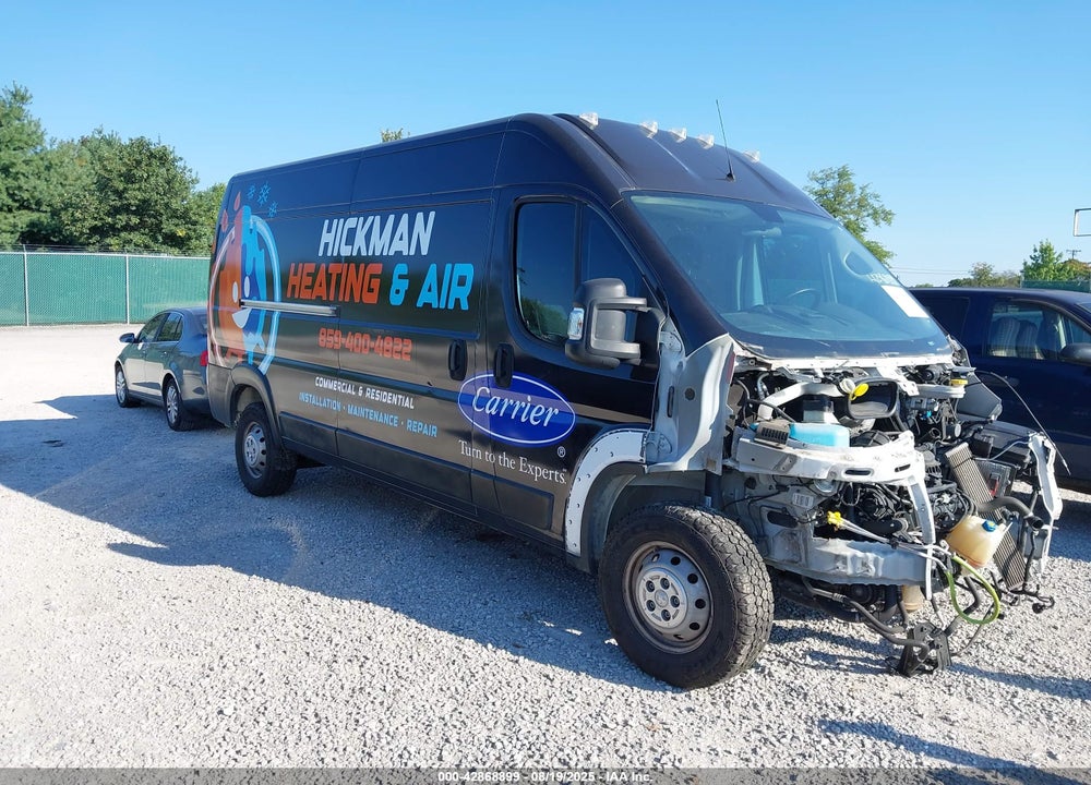 2018 RAM PROMASTER 2500 HIGH ROOF 159 WB VIN: 3C6TRVDG2JE114945