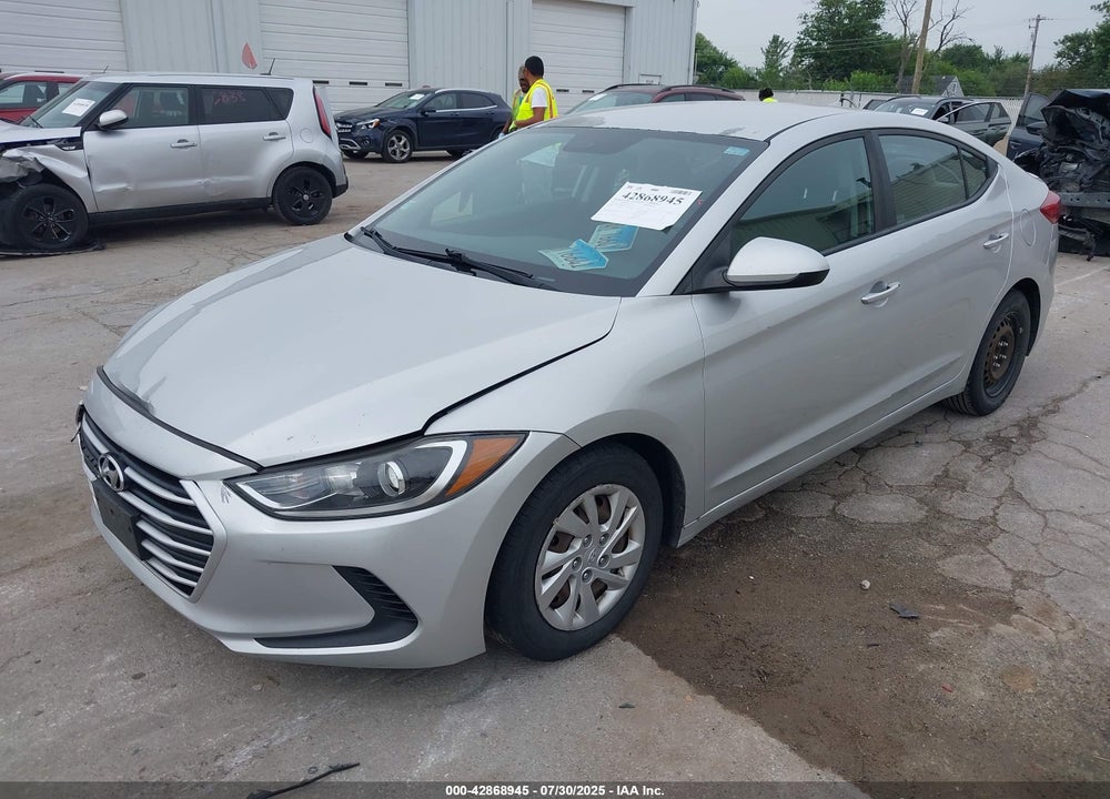 2017 HYUNDAI ELANTRA SE VIN: 5NPD74LF0HH154100