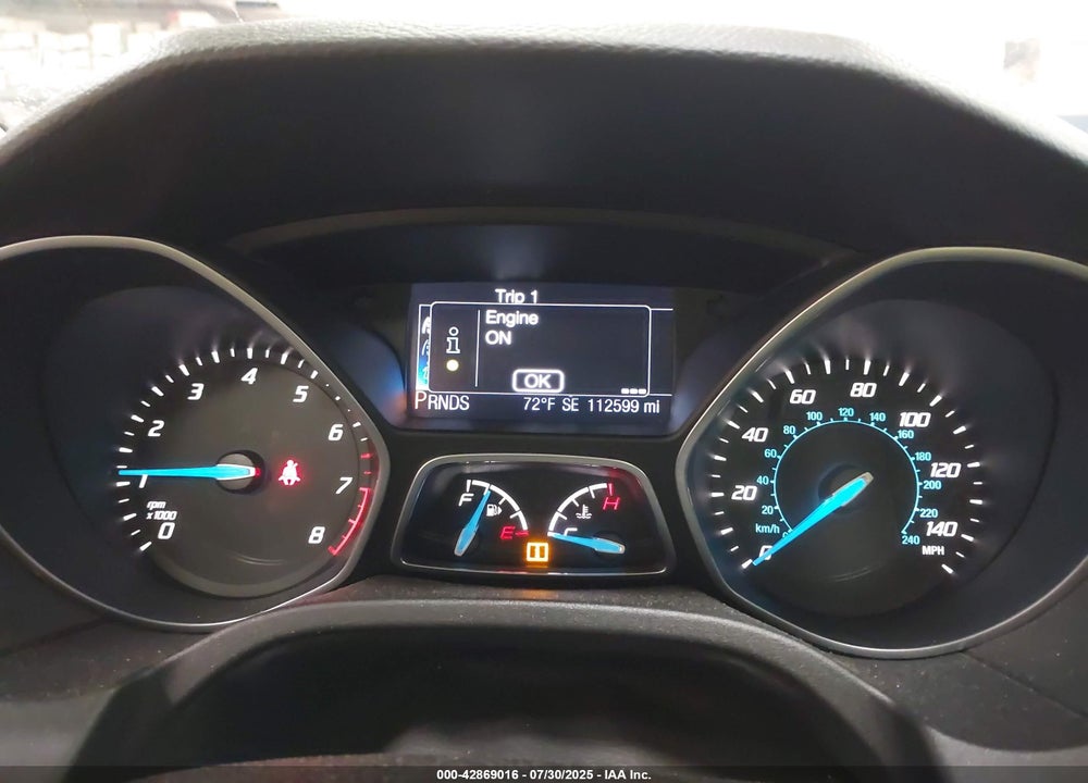 2014 FORD FOCUS TITANIUM VIN: 1FADP3N2XEL101583