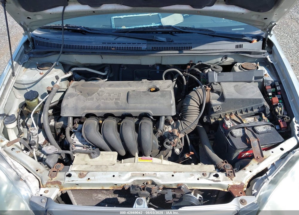 2003 TOYOTA COROLLA S VIN: 1NXBR32EX3Z160016
