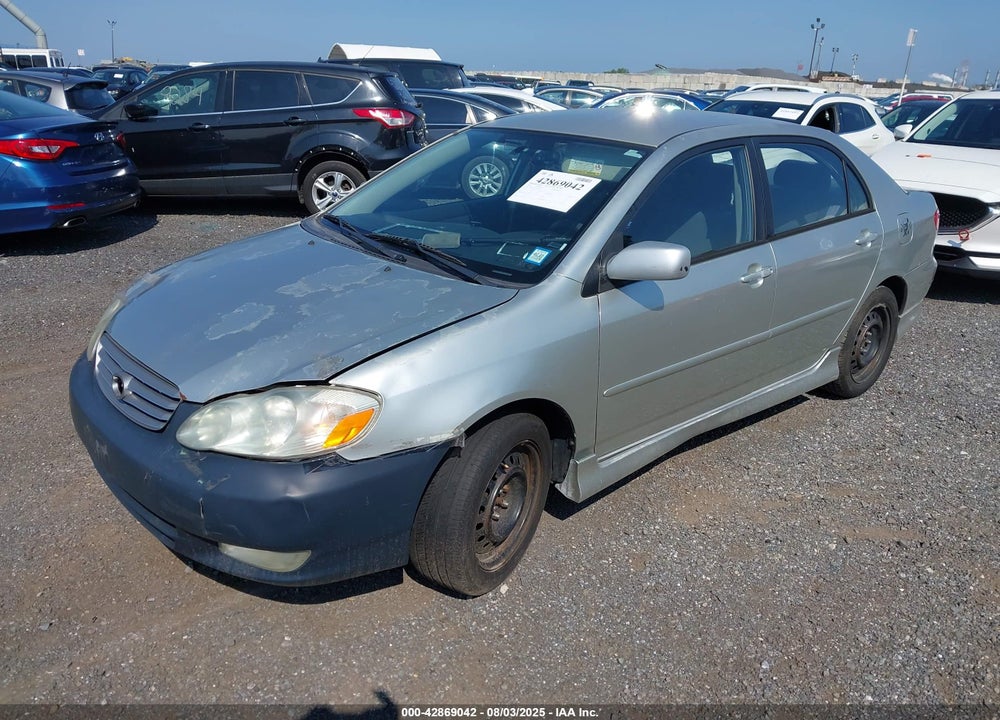 2003 TOYOTA COROLLA S VIN: 1NXBR32EX3Z160016