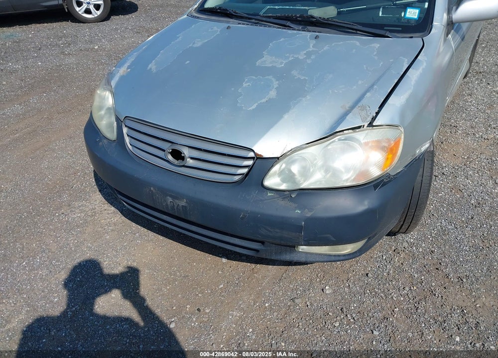 2003 TOYOTA COROLLA S VIN: 1NXBR32EX3Z160016