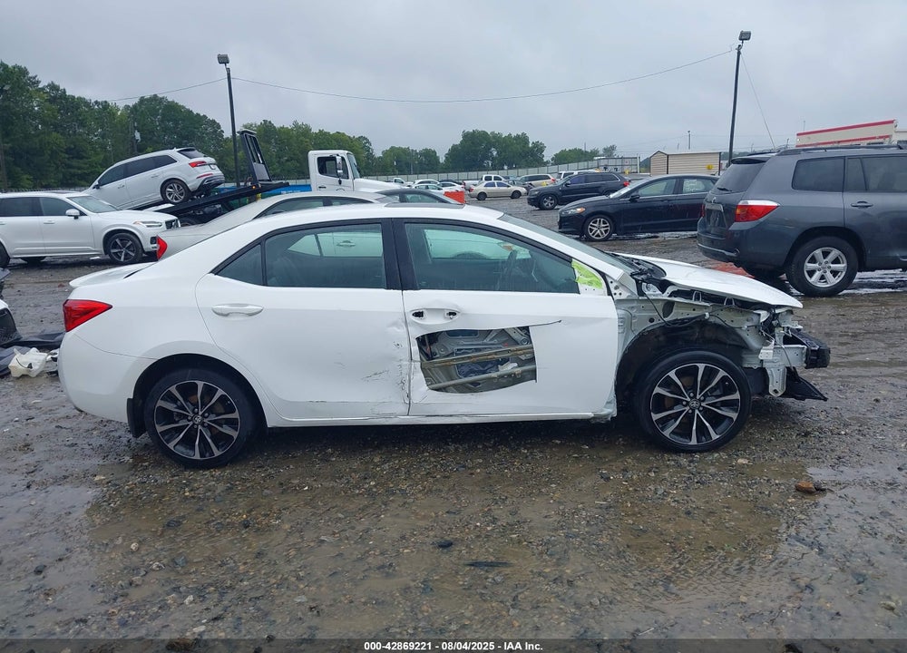 2017 TOYOTA COROLLA SE VIN: 2T1BURHE5HC878672
