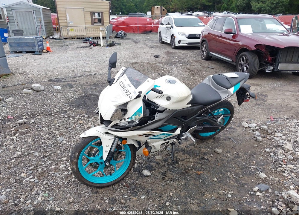 2024 YAMAHA YZFR3 A VIN: MH3RH18Y6RK016593