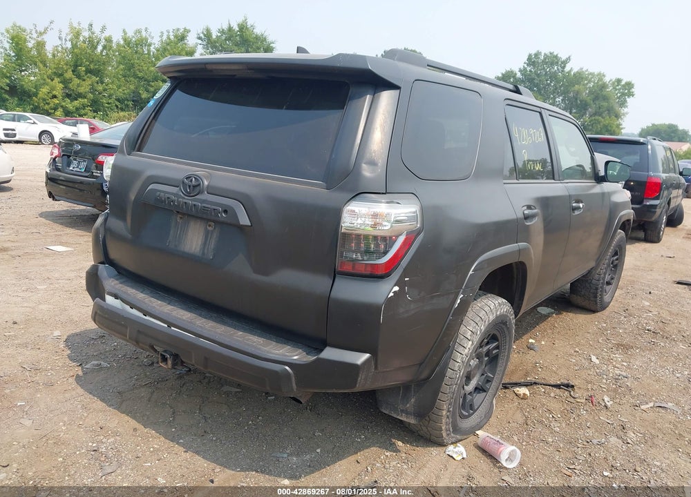 2016 TOYOTA 4RUNNER VIN: JTEBU5JR4G5346424