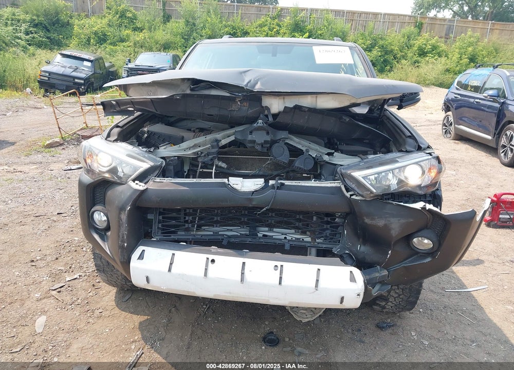 2016 TOYOTA 4RUNNER VIN: JTEBU5JR4G5346424